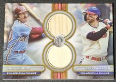 Bryce Harper / Mike Schmidt [Dual Player] #DR2-SH Baseball Cards 2024 Topps Tribute Dual Relic Prices