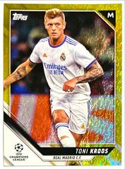 Toni Kroos [Yellow] #13 Soccer Cards 2021 Topps UEFA Champions League Jade Prices