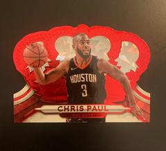 Chris Paul [Crystal Red] #110 Basketball Cards 2018 Panini Crown Royale Prices