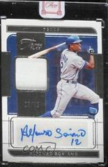 Alfonso Soriano Baseball Cards 2022 Panini Three and Two Autograph Jerseys Prices