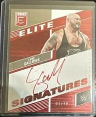 Luke Gallows [Red] Wrestling Cards 2023 Donruss Elite WWE Elite Signature Prices