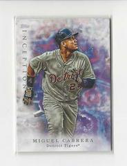Miguel Cabrera Baseball Cards 2017 Topps Inception Prices