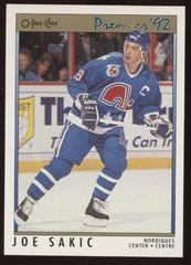 Joe Sakic #70 Hockey Cards 1992 O-Pee-Chee Premier Prices