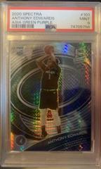Anthony Edwards [Asia Green Purple] Basketball Cards 2020 Panini Spectra Prices