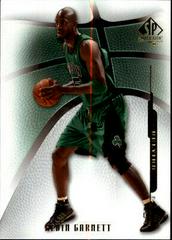 Kevin Garnett Basketball Cards 2008 SP Authentic Prices