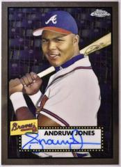 Andruw Jones #PA-AJ Baseball Cards 2021 Topps Chrome Platinum Anniversary Autographs Prices