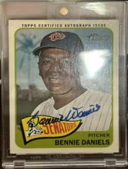 Bennie Daniels Baseball Cards 2014 Topps Heritage Real One Autographs Prices