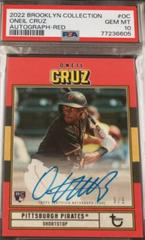 Oneil Cruz [Red] Baseball Cards 2022 Topps Brooklyn Collection Autographs Prices