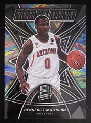 Bennedict Mathurin #RA-BMA Basketball Cards 2022 Panini Chronicles Draft Picks Rookie Aura Prices