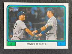 Aaron Judge, Giancarlo Stanton #CC-5 Baseball Cards 2022 Topps Heritage Combo Cards Prices
