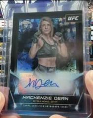 Mackenzie Dern [Black Refractor] #FNA-MDE Ufc Cards 2024 Topps Chrome UFC Signature Prices