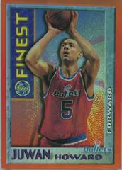 Juwan Howard [Bordered Refractor] #M20 Basketball Cards 1995 Finest Mystery Prices