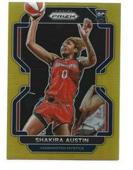 Shakira Austin [Gold] #183 Basketball Cards 2022 Panini Prizm WNBA Prices