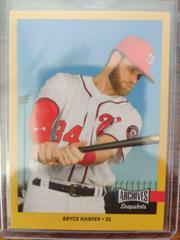 Bryce Harper [Gold] #AS-BH Baseball Cards 2017 Topps Archives Snapshots Prices