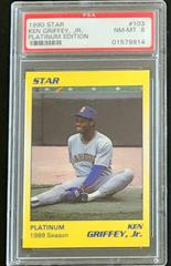 Ken Griffey Jr. #103 Baseball Cards 1990 Star Platinum Edition Prices