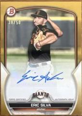 Eric Silva [Gold] Baseball Cards 2023 Bowman Paper Prospect Autographs Prices
