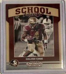 Dalvin Cook #3 Football Cards 2017 Panini Contenders Draft Picks School Colors Prices