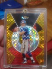 Eli Manning [Gold Xfractor] #3 Football Cards 2005 Topps Finest Prices