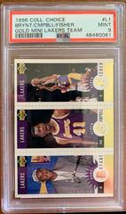 Fisher, Campbell, Bryant [Gold] Basketball Cards 1996 Collector's Choice Mini II Prices