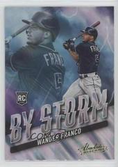 Wander Franco [Retail Lava] Baseball Cards 2022 Panini Absolute By Storm Prices