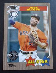 Jose Altuve [Gold] Baseball Cards 2022 Topps 1987 Series 2 Prices