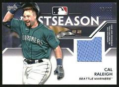 Cal Raleigh #PPR-CR Baseball Cards 2023 Topps Postseason Performance Relics Prices