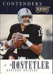 Jeff Hostetler #15 Football Cards 1995 Playoff Contenders Prices