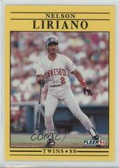 Nelson Liriano #617 Baseball Cards 1991 Fleer Prices