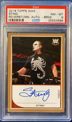 Sting [Bronze] Wrestling Cards 2016 Topps WWE Road to Wrestlemania Autographs Prices