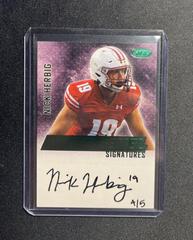Nick Herbig [Green] #NLS-NH2 Football Cards 2023 Sage Next Level Signatures Prices