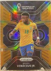 Vinicius Jr. [Orange] #14 Soccer Cards 2022 Panini Prizm World Cup Phenomenon Prices