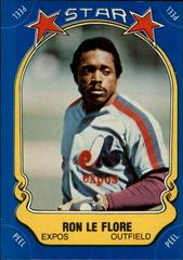 Ron LeFlore Baseball Cards 1981 Fleer Star Stickers Prices