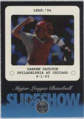 darren daulton #3 Baseball Cards 1994 Leaf Slideshow Prices