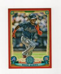 Ozzie Albies [Red] Baseball Cards 2019 Topps Gypsy Queen Prices