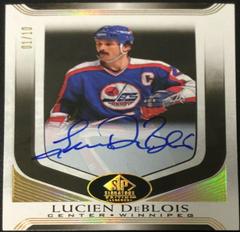 Lucien DeBlois [Gold Spectrum Autograph] #115 Hockey Cards 2020 SP Signature Edition Legends Prices