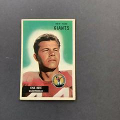 Kyle Rote Football Cards 1955 Bowman Prices