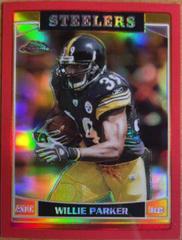 Willie Parker [Red Refractor] #6 Football Cards 2006 Topps Chrome Prices
