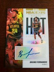Bruno Fernando Basketball Cards 2019 Panini Hoops Hot Signatures Rookies Prices