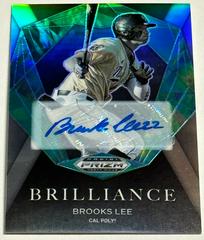 Brooks Lee [Autograph Silver] Baseball Cards 2022 Panini Prizm Draft Picks Brilliance Prices