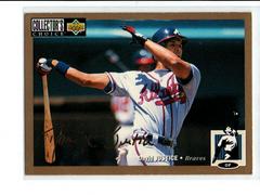 David Justice [Gold Signature] Baseball Cards 1994 Collector's Choice Prices