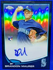 Brandon Maurer [Autograph] Baseball Cards 2013 Topps Chrome Prices