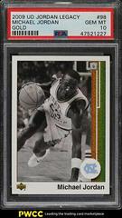 Michael Jordan [Gold] #98 Basketball Cards 2009 Upper Deck Jordan Legacy Prices