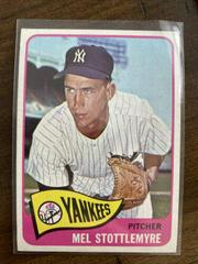 Mel Stottlemyre #550 Baseball Cards 1965 Topps Prices