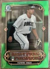 Tommy Troy [Green] Baseball Cards 2023 Bowman Draft Picks & Prospects Prices