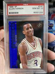 Allen Iverson Basketball Cards 1996 SP Prices