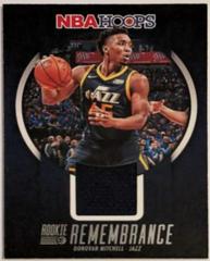 Donovan Mitchell #RR-MIT Basketball Cards 2023 Panini Hoops Rookie Remembrance Prices