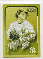 Gerrit Cole [Gold Minted] Baseball Cards 2022 Topps Fire Flame Throwers Prices