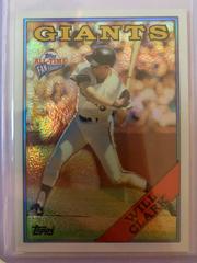 Will Clark [Refractor] #32 Baseball Cards 2004 Topps All Time Fan Favorites Prices
