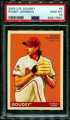Randy Johnson Baseball Cards 2009 Upper Deck Goudey Prices