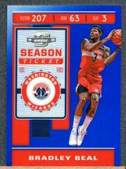 Bradley Beal [Blue] #3 Basketball Cards 2019 Panini Contenders Optic Prices